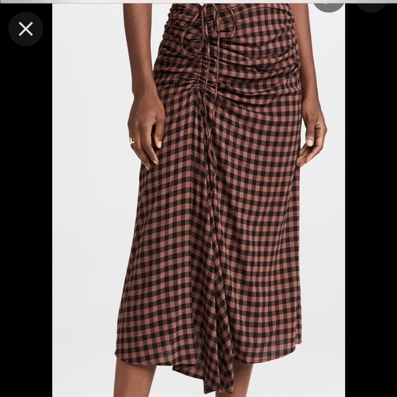 SALE🎉!!     A.L.C. Silk Midi skirt NWOT - Picture 1 of 7